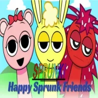 Sprunki Happy Friends
